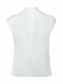 BOSS Blusen*Damen Blusentop aus Seide ecru uni