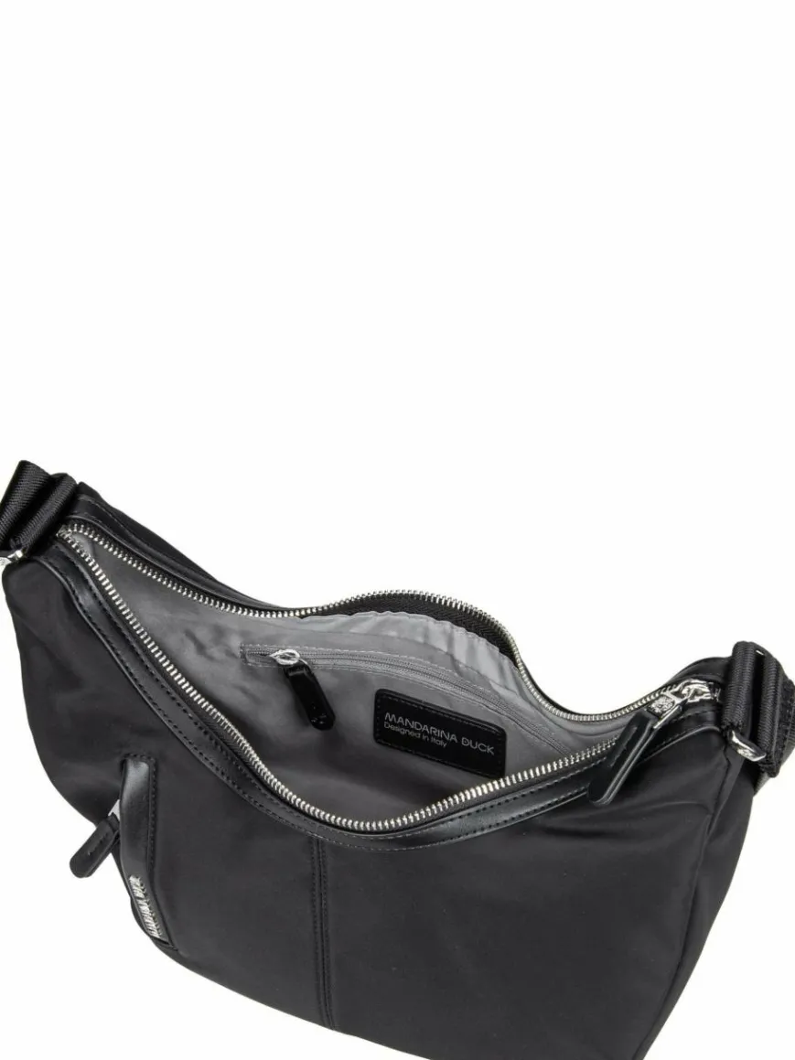 Mandarina Duck Taschen & Rucksäcke*Damen Bodybag - Hunter Hobo VCT47 schwarz uni