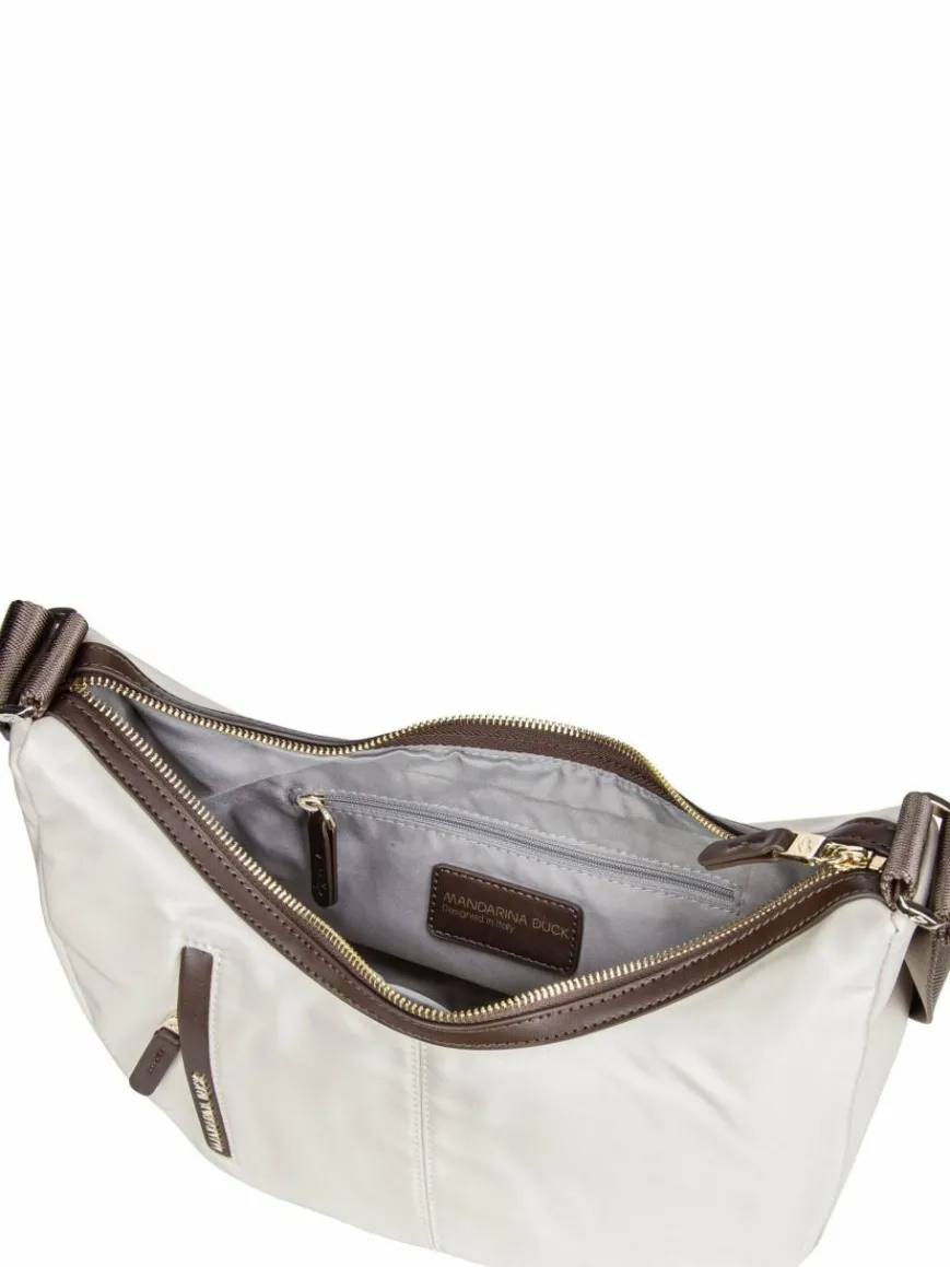 Mandarina Duck Taschen & Rucksäcke*Damen Bodybag - Hunter Hobo VCT47 beige uni