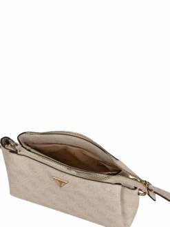 GUESS Taschen & Rucksäcke*Damen Bodybag - Noelle II Tri Comp CB 72120 Logo weiß uni