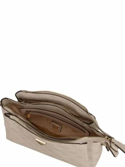 GUESS Taschen & Rucksäcke*Damen Bodybag - Noelle II Tri Comp CB 72120 Logo weiß uni