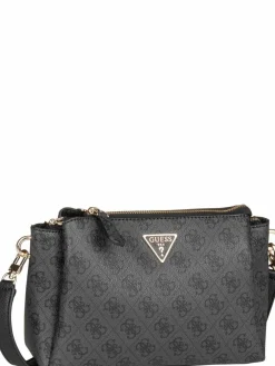 GUESS Taschen & Rucksäcke*Damen Bodybag - Noelle II Tri Comp CB 72120 Logo grau uni