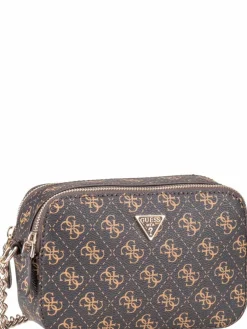 GUESS Taschen & Rucksäcke*Damen Bodybag - Noelle II CB Camera 72140 Logo braun uni