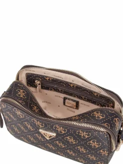 GUESS Taschen & Rucksäcke*Damen Bodybag - Noelle II CB Camera 72140 Logo braun uni