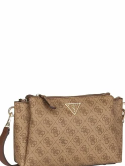 GUESS Taschen & Rucksäcke*Damen Bodybag - Noelle II Tri Comp CB 72120 Logo braun uni