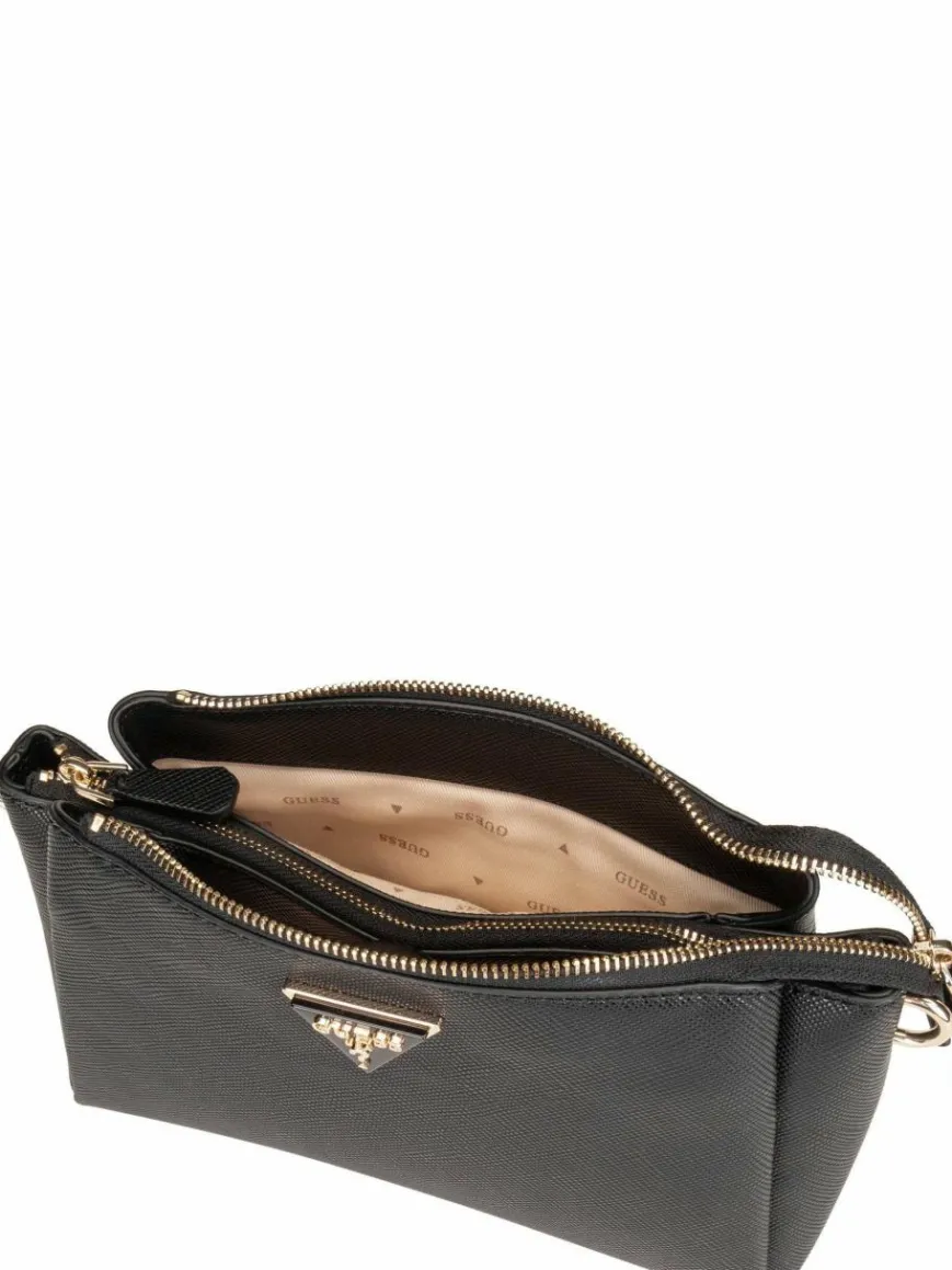 GUESS Taschen & Rucksäcke*Damen Bodybag - Noelle II Tri Comp CB schwarz uni
