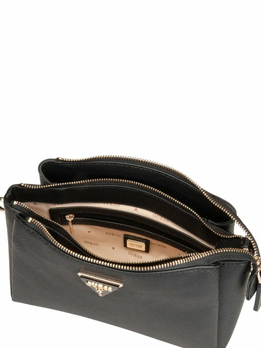 GUESS Taschen & Rucksäcke*Damen Bodybag - Noelle II Tri Comp CB schwarz uni