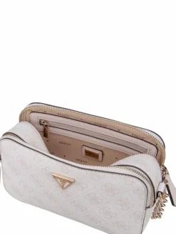 GUESS Taschen & Rucksäcke*Damen Bodybag - Noelle II CB Camera 72140 Logo weiß uni