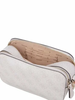 GUESS Taschen & Rucksäcke*Damen Bodybag - Noelle II CB Camera 72140 Logo weiß uni