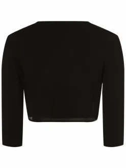 VM Blazer*Damen Bolero schwarz uni