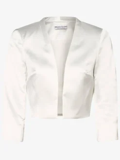 Marie Lund Blazer*Damen Bolero ecru uni