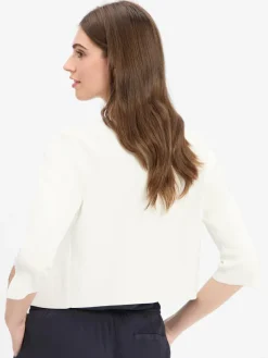 Vera Mont Pullover & Strickjacken*Damen Bolero ecru uni