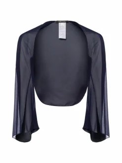 Swing Pullover & Strickjacken|Schals & Tücher*Damen Bolero marine uni