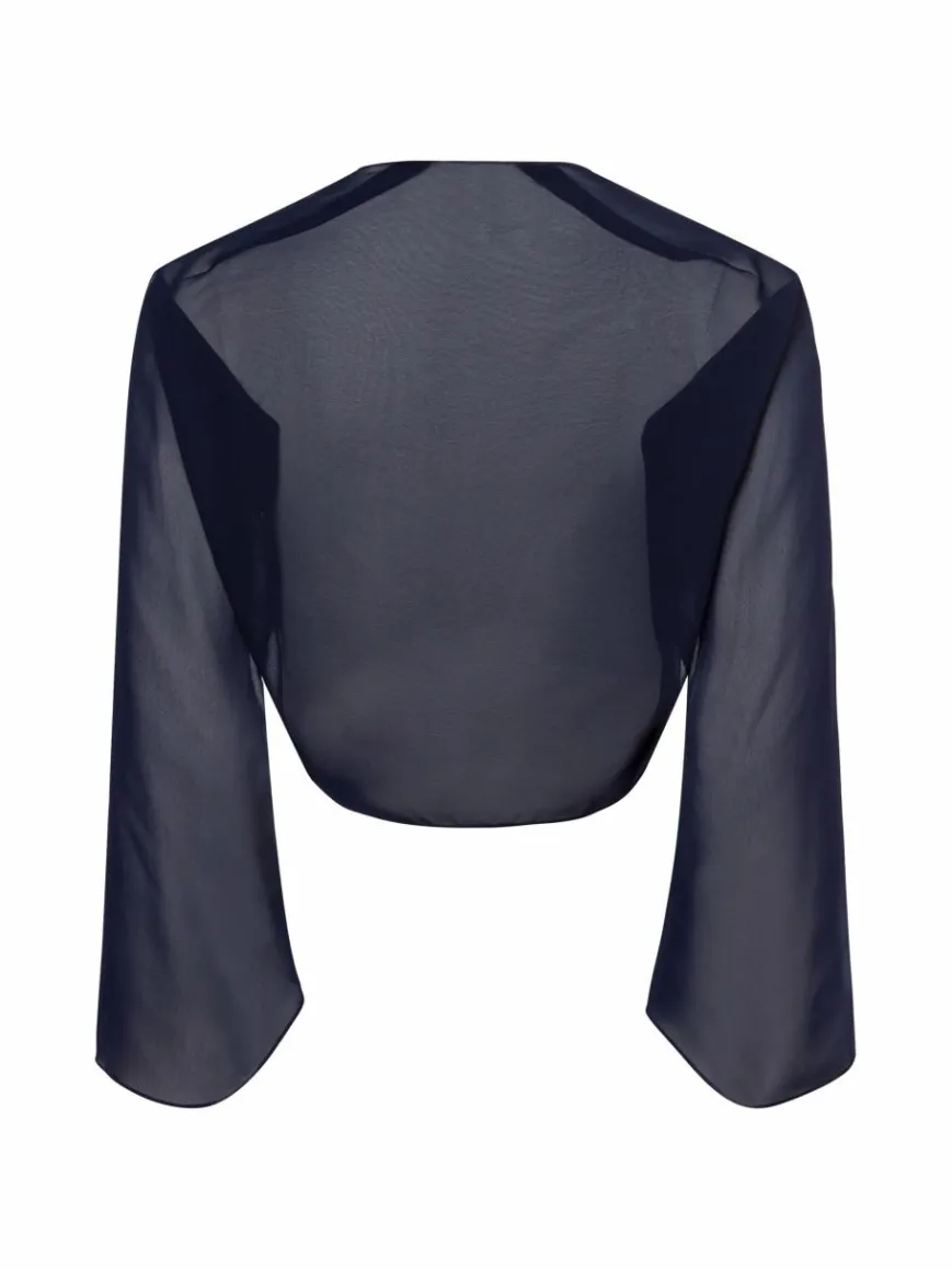 Swing Pullover & Strickjacken|Schals & Tücher*Damen Bolero marine uni