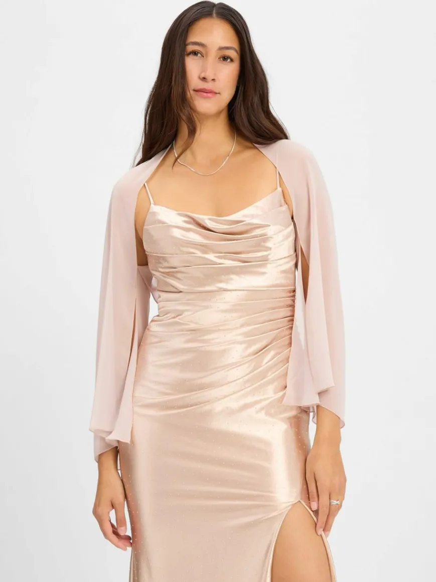 Swing Pullover & Strickjacken|Schals & Tücher*Damen Bolero altrosa uni