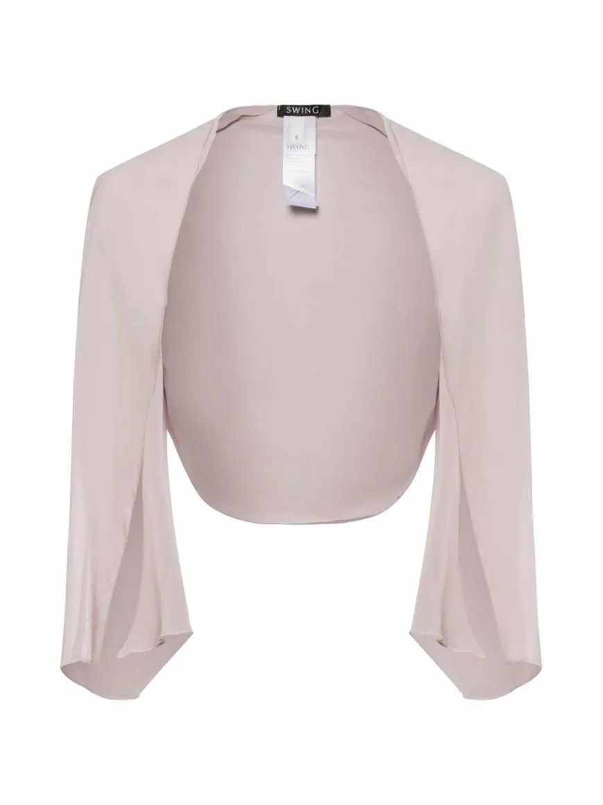 Swing Pullover & Strickjacken|Schals & Tücher*Damen Bolero altrosa uni