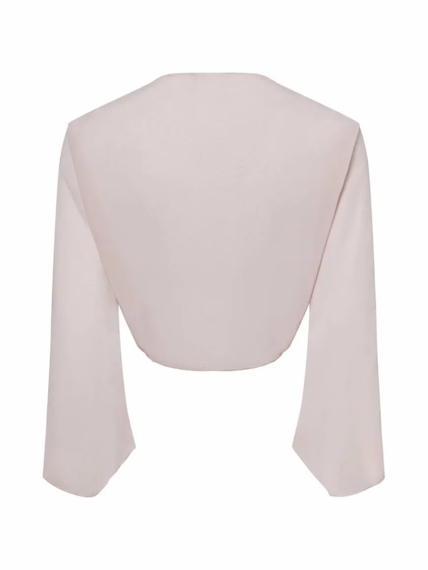 Swing Pullover & Strickjacken|Schals & Tücher*Damen Bolero altrosa uni