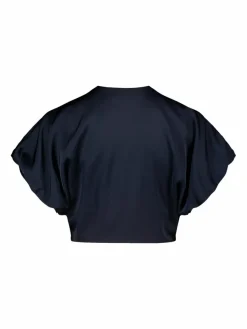 Vera Mont Blazer*Damen Bolero-Jacke marine blau uni