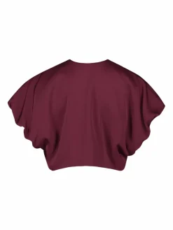 Vera Mont Blazer*Damen Bolero-Jacke bordeaux uni