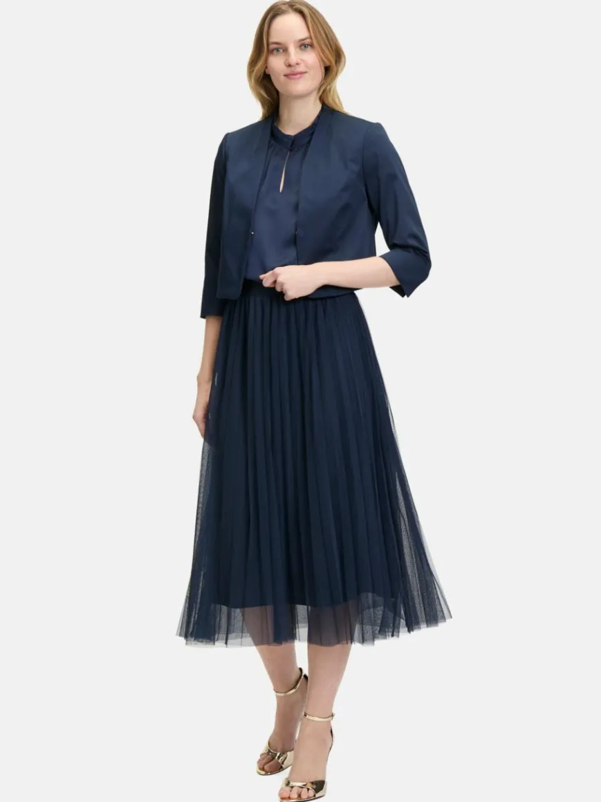 Betty & Co Blazer*Damen Bolero-Jacke marine royal uni