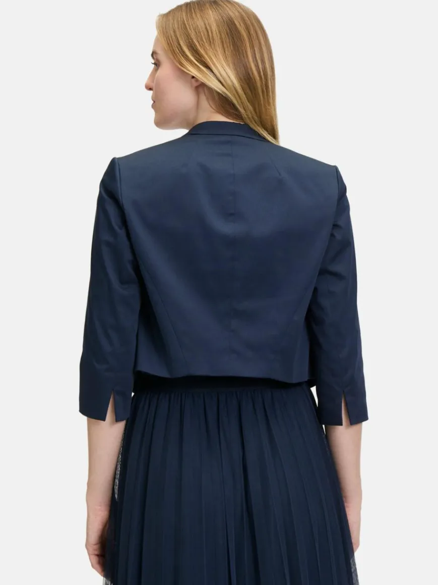 Betty & Co Blazer*Damen Bolero-Jacke marine royal uni