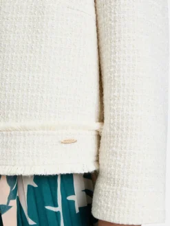 Betty & Co Blazer*Damen Bolero-Jacke beige uni