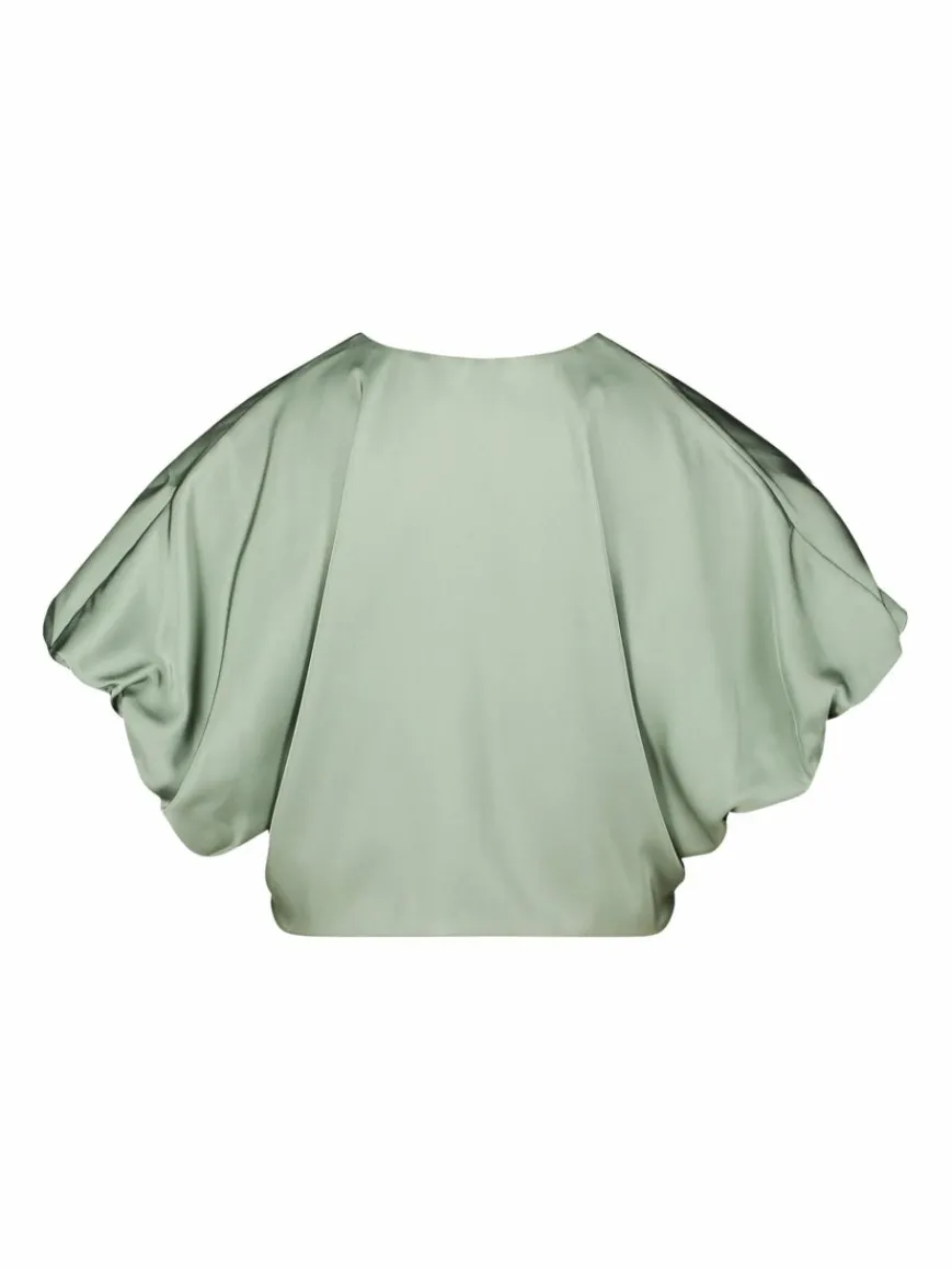 Vera Mont Blazer*Damen Bolero-Jacke grün uni