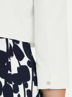 Vera Mont Blazer*Damen Bolero-Jacke weiß uni