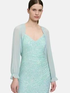 Vera Mont Blazer*Damen Bolero-Jacke mint uni