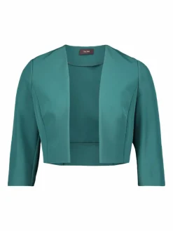 Vera Mont Blazer*Damen Bolero-Jacke smaragd uni