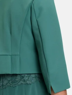 Vera Mont Blazer*Damen Bolero-Jacke smaragd uni