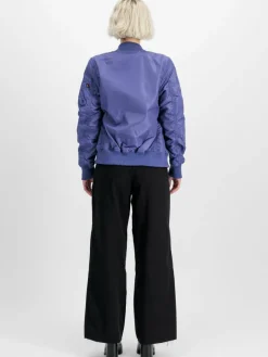 Alpha Industries Jacken & Westen*Damen Bomberjacke purple uni