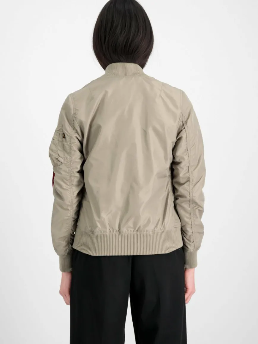 Alpha Industries Jacken & Westen*Damen Bomberjacke grün uni