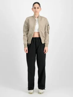 Alpha Industries Jacken & Westen*Damen Bomberjacke grün uni