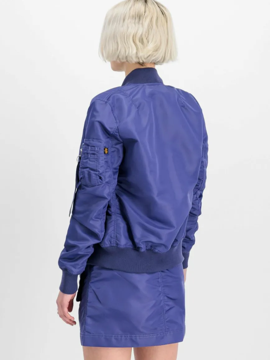 Alpha Industries Jacken & Westen*Damen Bomberjacke purple uni
