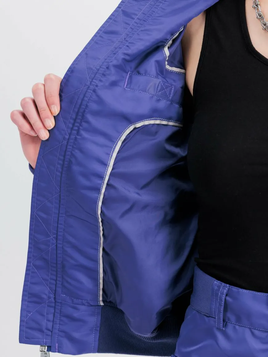 Alpha Industries Jacken & Westen*Damen Bomberjacke purple uni