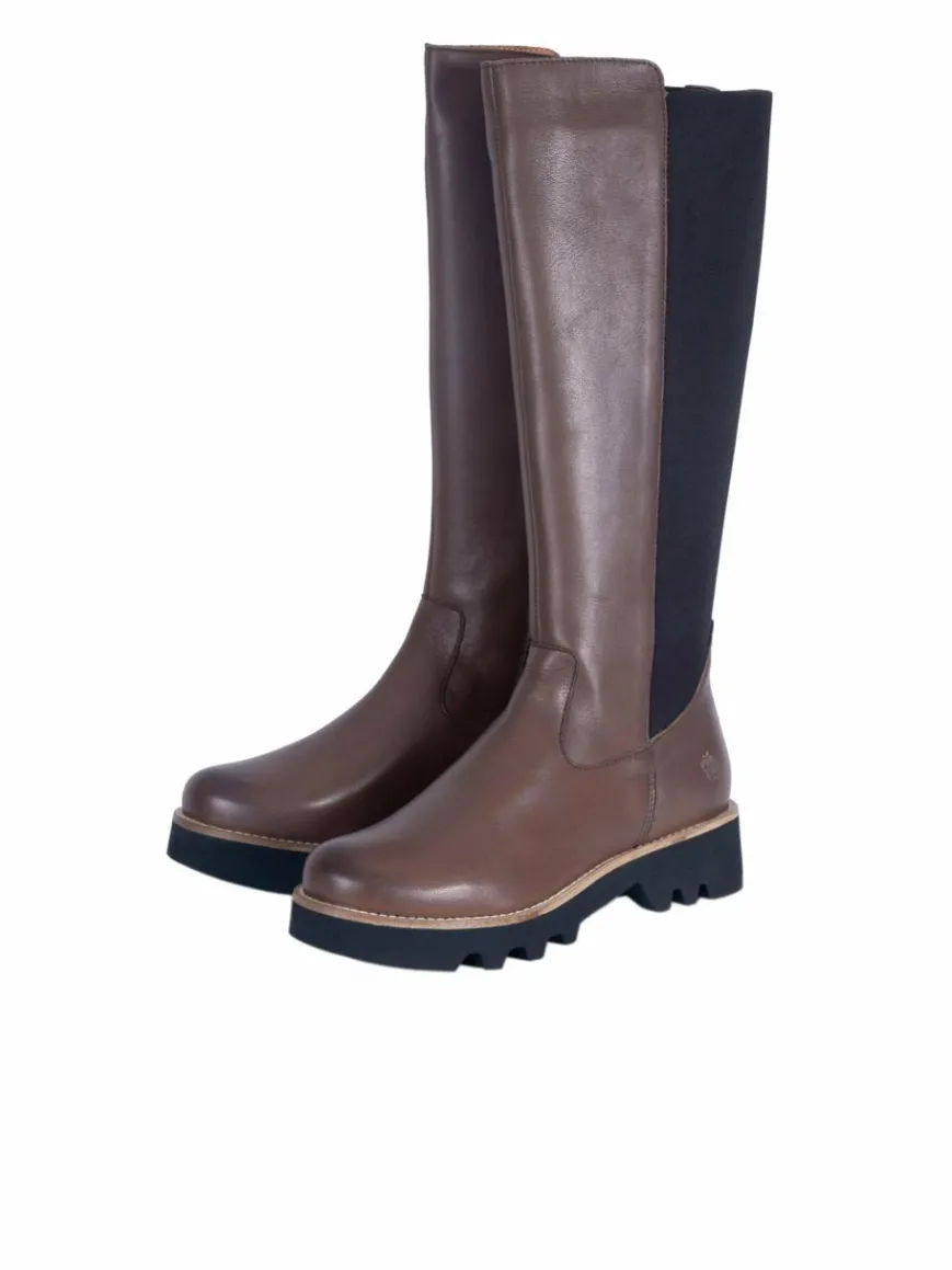 Apple of Eden Stiefel*Damen Boot - VILA schoko braun uni