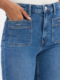 Tommy Hilfiger Jeans*Damen Bootcut Jeans medium stone uni