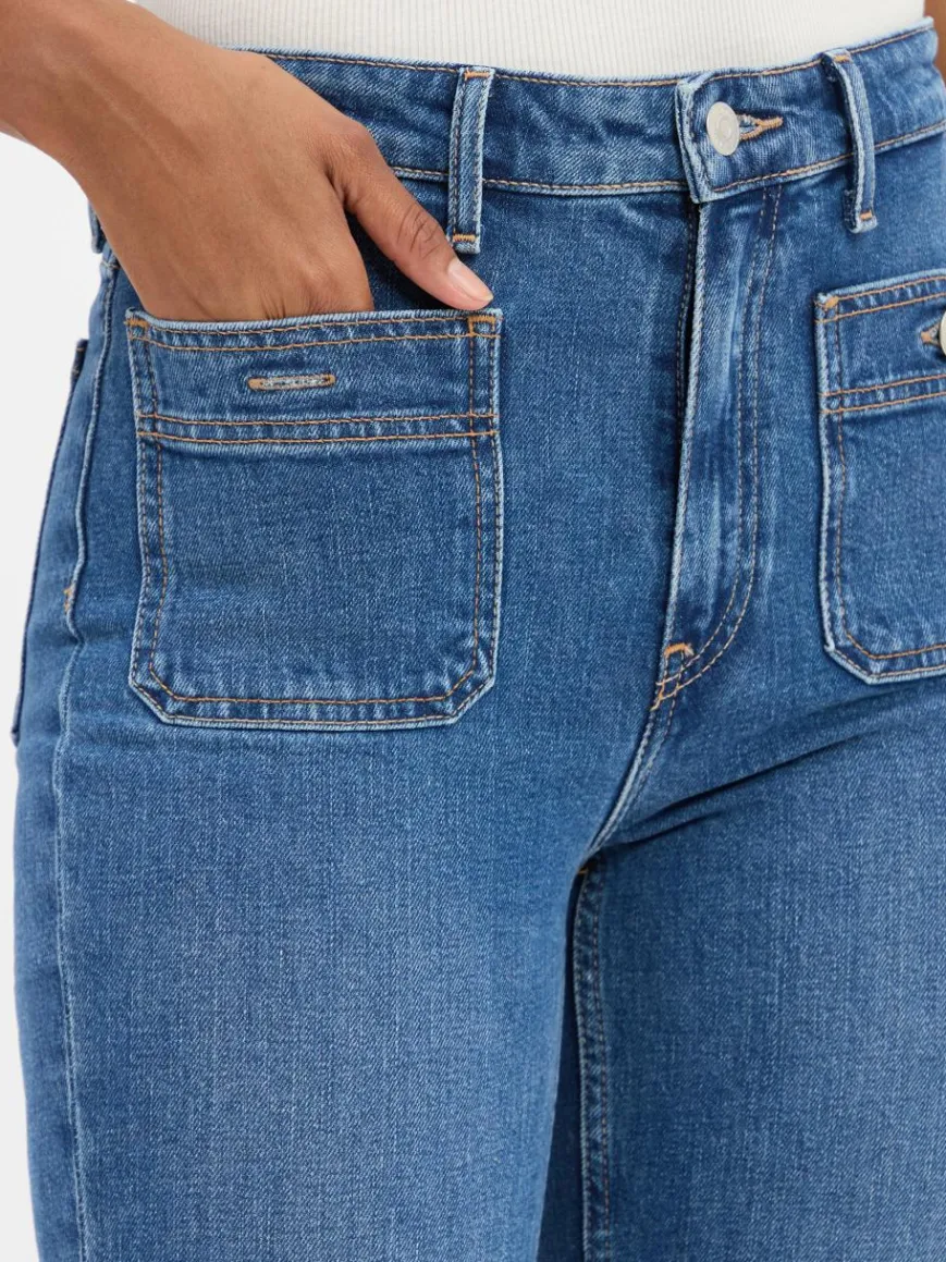 Tommy Hilfiger Jeans*Damen Bootcut Jeans medium stone uni