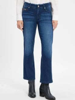 Cambio Jeans|Hosen*Damen Bootcut Jeans - Francesca dark stone uni