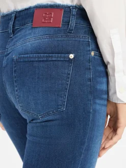 Cambio Jeans|Hosen*Damen Bootcut Jeans - Francesca dark stone uni