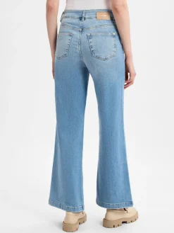 MOS MOSH Jeans*Damen Bootcut-Jeans - MMColette light stone uni