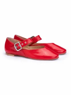 Lloyd Ballerinas*Damen Bootsschuhe rot uni