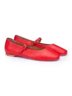 Lloyd Ballerinas*Damen Bootsschuhe rot uni