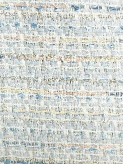 Faina Röcke*Damen Bouclé Minirock mehrfarbig uni