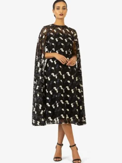 Kraimod Kleider*Damen Brautkleid schwarz gemustert