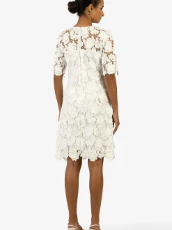 Kraimod Kleider*Damen Brautkleid weiß gemustert