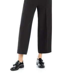 Lloyd Slipper*Damen Budapester schwarz uni