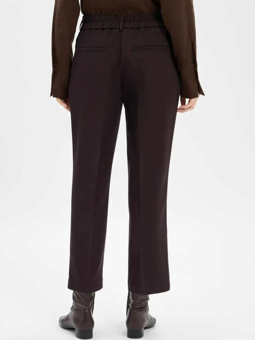 Opus Hosen*Damen Bundfaltenhose - Meeri city schoko uni