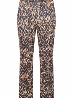 Betty Barclay Hosen*Damen Businesshose marine mehrfarbig gemustert